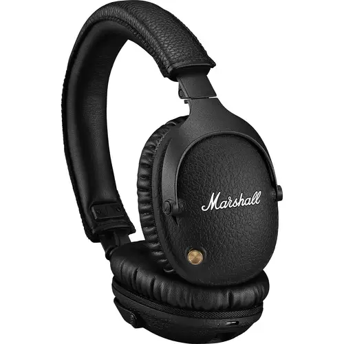Marshall Monitor II Active Noise Canceling Over-Ear Bluetooth Headphone, Black No Box Refurbished